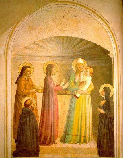 Fra Angelico Presentation of Jesus in the Temple oil painting image